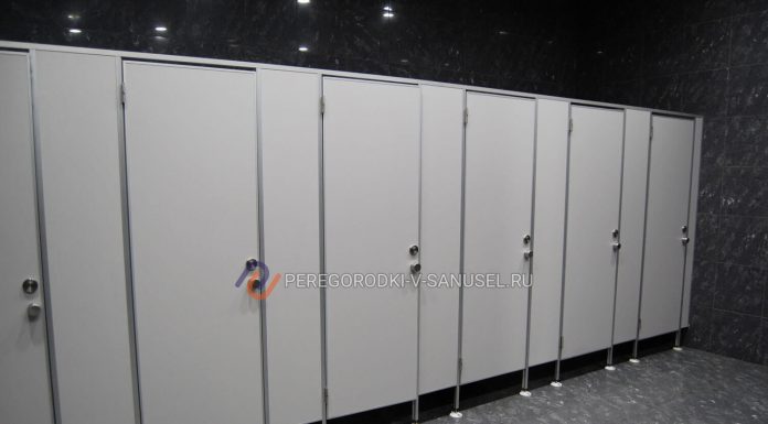 Сантехнические перегородки. Виды