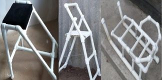 Как Сделать Из Пвх Трубы Лестницу