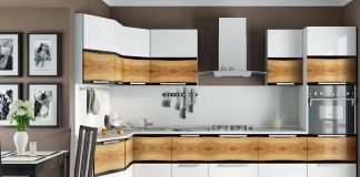 Современная мебель для кухни, комнаты и ванной