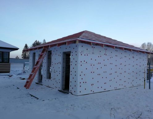 Строительства гаража — проект и исполнение