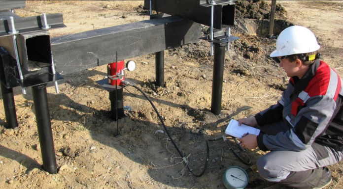 Методы испытания свай