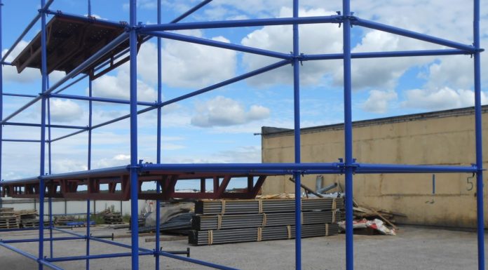 Штыревые леса для современного строительства