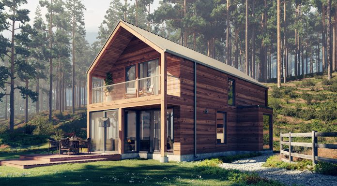 Каркасный загородный дом — преимущество технологий