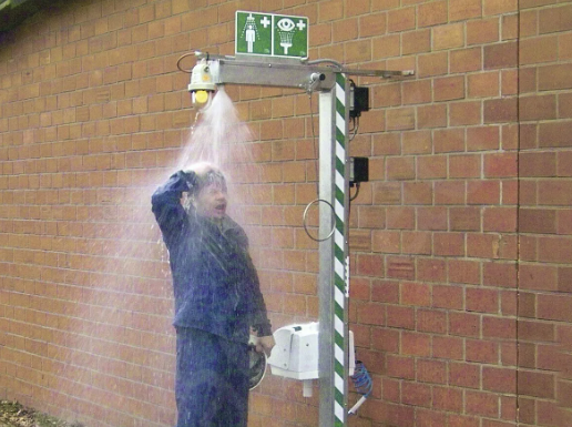 Основные параметры аварийных душей: особенности