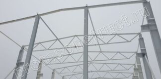 Ферма металлическая пролетом 6 м — особенности и преимущества типовой конструкции