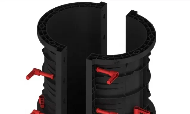 Пластиковая опалубка колонн: особенности конструкции и применения